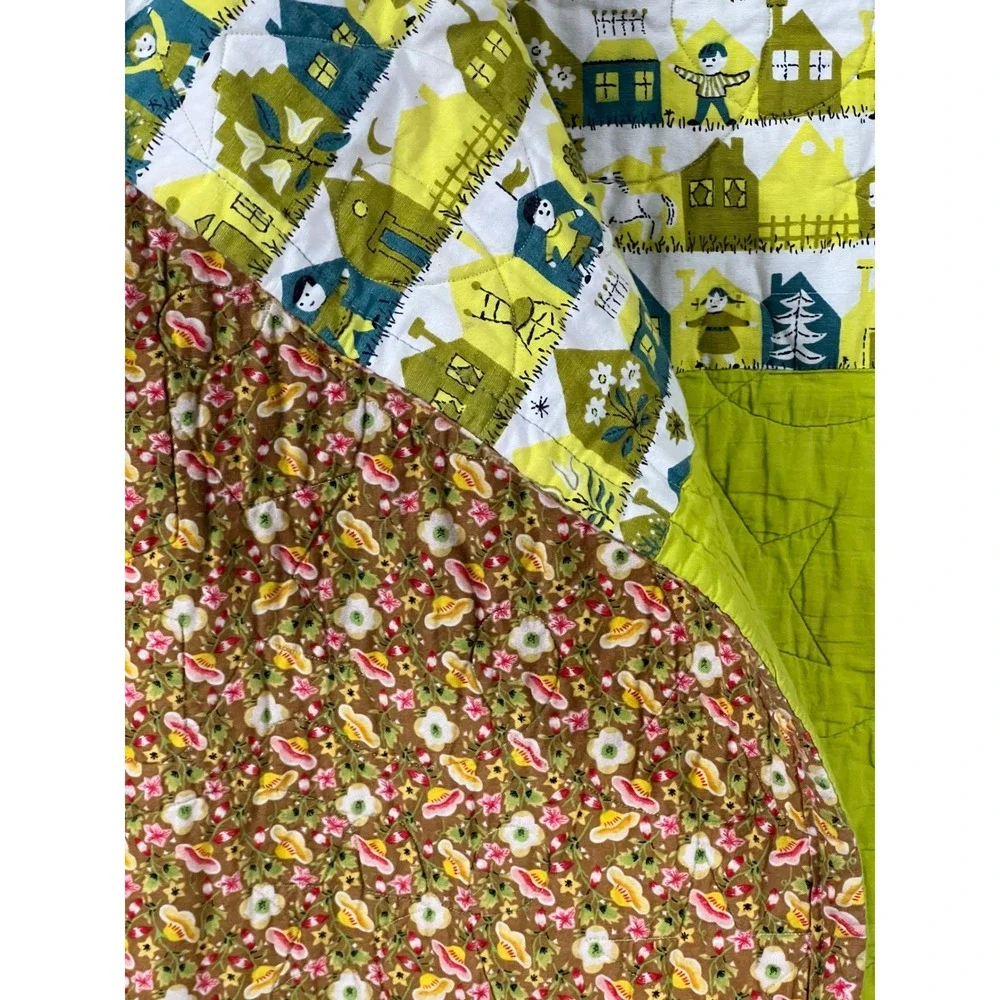 Handmade patchwork quilt